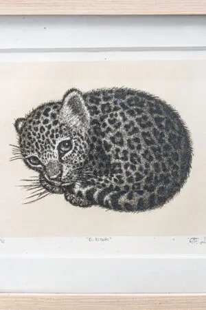 Litografía del artista Daniel Barraza en NN Galería