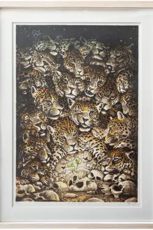 Gráfica del artista Daniel Barraza en NN Galería