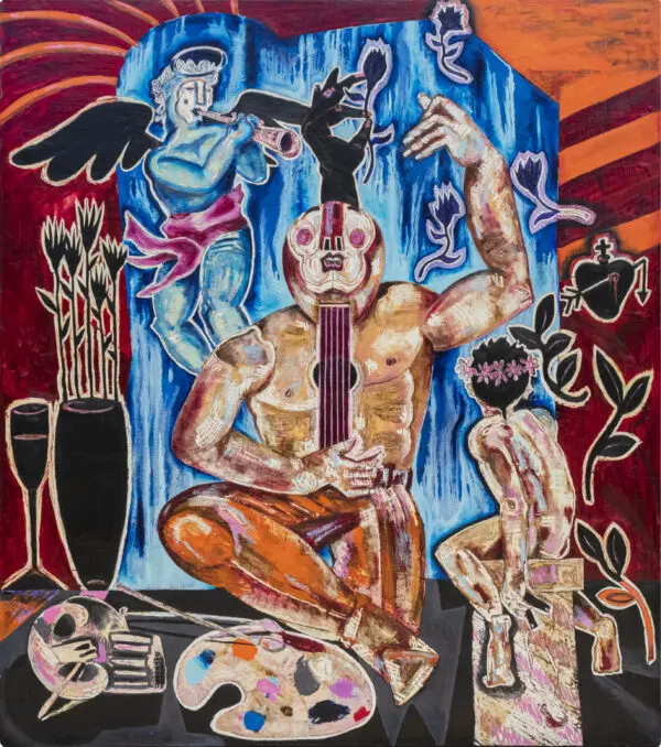 Obra del artista Jaret León en NN Galería