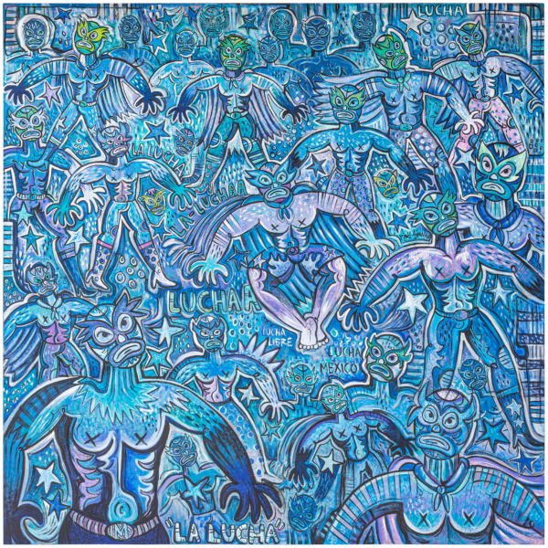 Azul de noche libre - Obra de José Jiménez