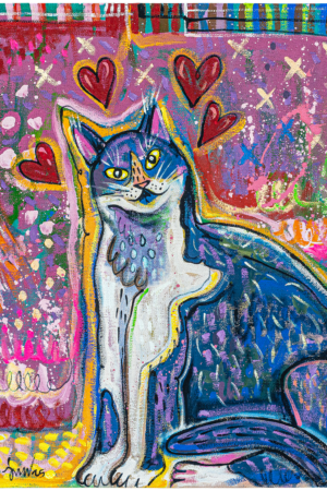 Obra de arte de gatos - Artista José Jimenez