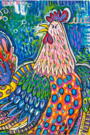 Obra de gallo - José Jiménez en Galería NN