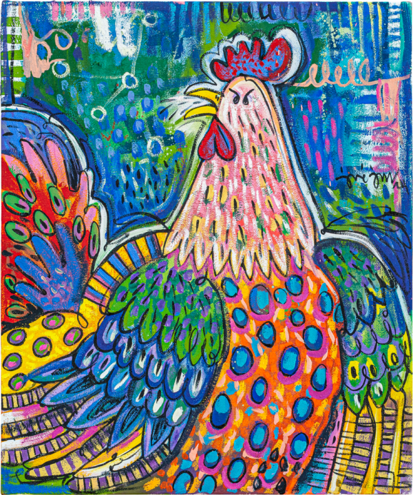 Obra de gallo - José Jiménez en Galería NN