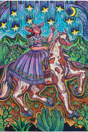 José Jiménez - Obra de arte caballo - escaramuza