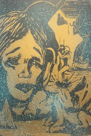 Serigrafia de Alfonso Barrera