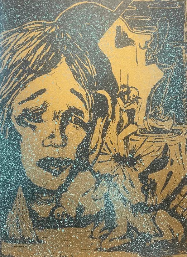 Serigrafia de Alfonso Barrera