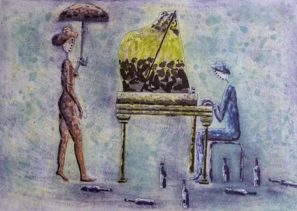 Obra del artista Chapu, Marco Antonio Cruz en NN Galería