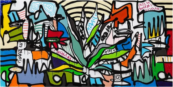Obra del artista Marco Antonio Cruz (Chapu) en NN Galería