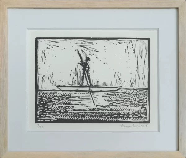 Litografía del artista Francisco Limón