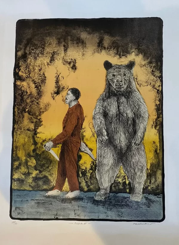 Obra del artista Polo Vallejo en NN Galería