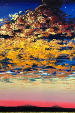 Pintura de óleo sobre tela del artista Víctor Lucero en NN Galería