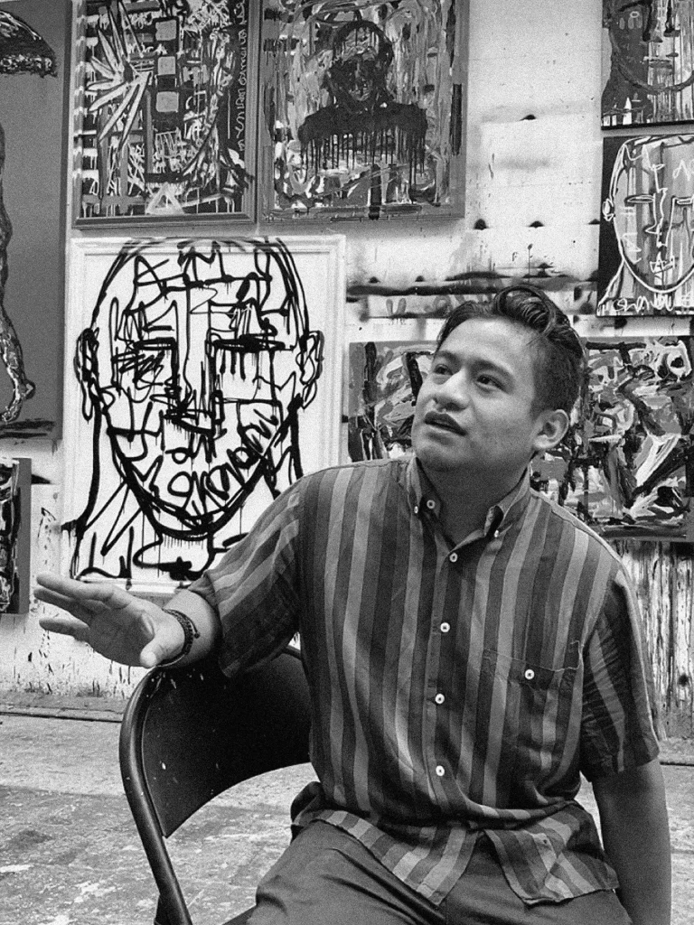 Artista plástico Chapu, Marco Antonio Cruz