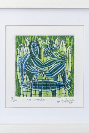 Obra del artista Ixrael Montes en NN Galería
