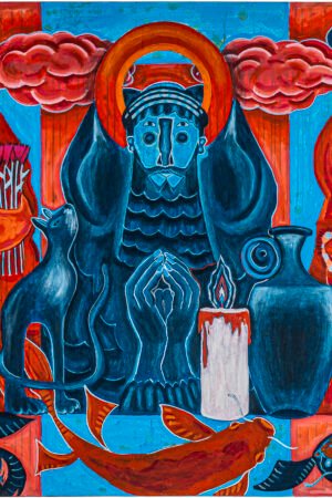 Obra del artista Jaret León en NN Galería
