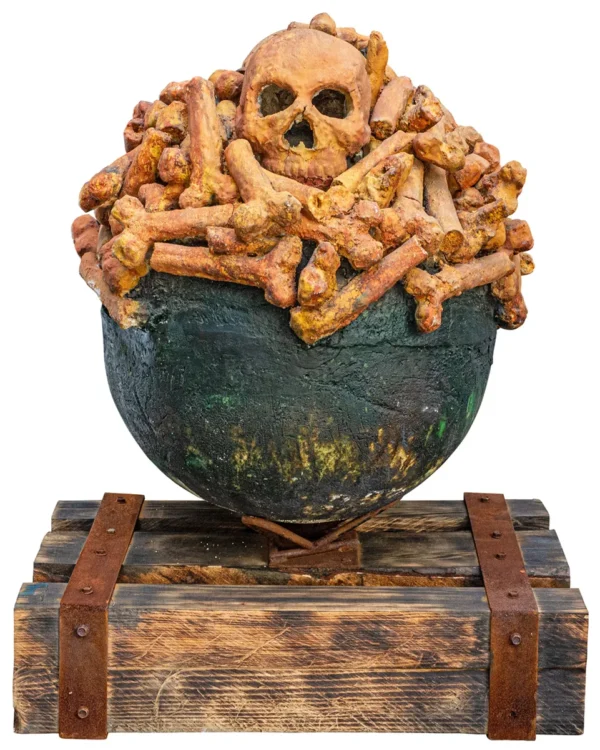 5/6 escultura del artista Eddy Vaskez en NN Galería